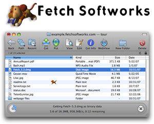 Fetch - Affordable FTP (File Transfer Software) Program for the Mac