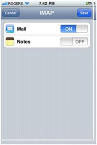 Mail Services iPhone IMAP Setup Guide