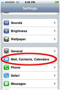 Settings iPhone IMAP Setup Guide