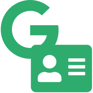Google My Business Card Icon